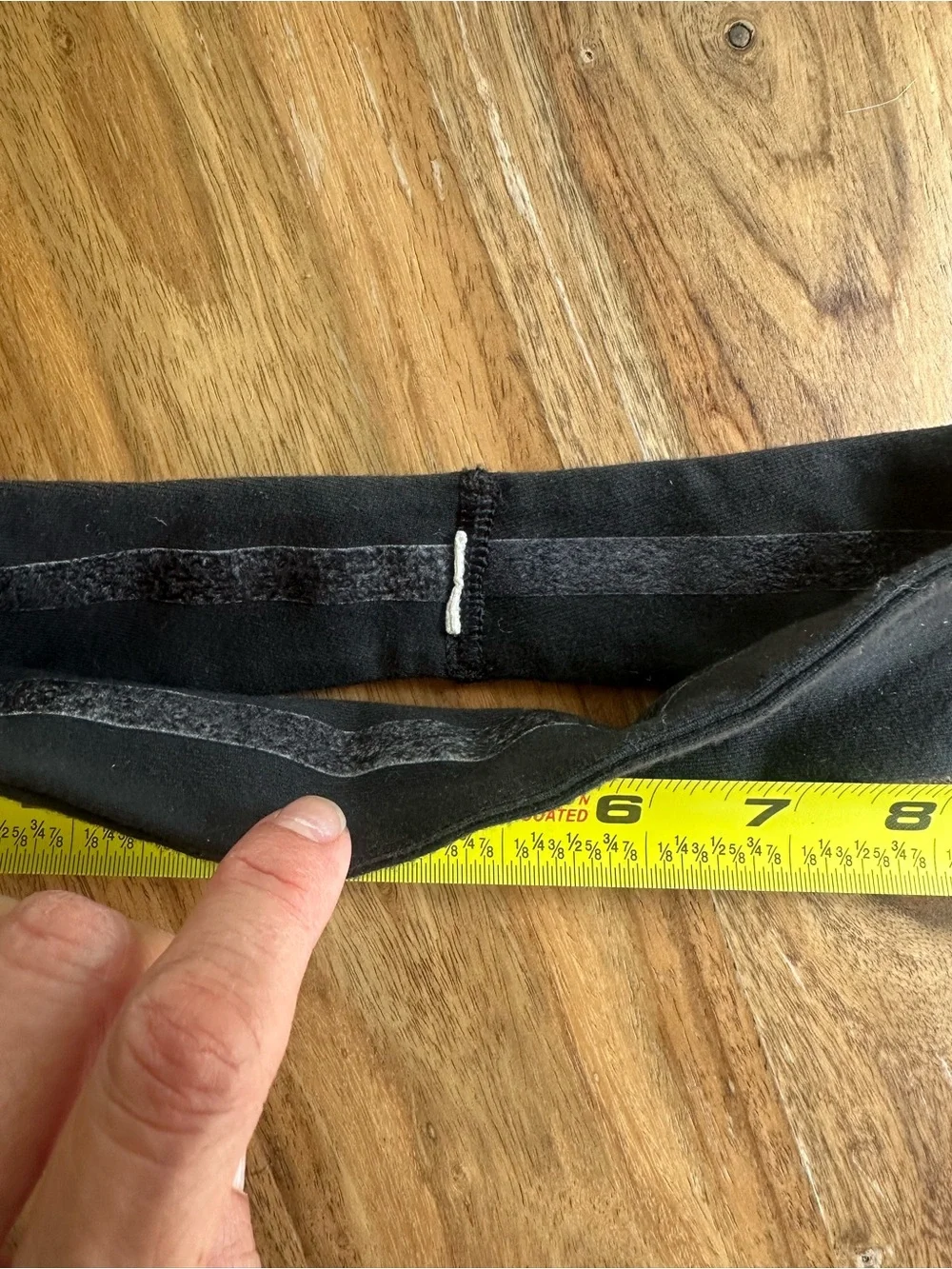 lululemon athletica Black Reflective Logo Headband